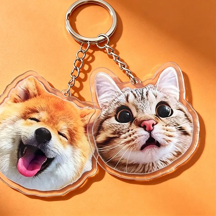Authentic The Familiar Spirit Portal Custom Holographic Animal Talisman Keychain