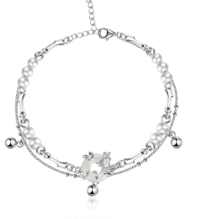 Celestial Harmony The Jade Peace Button And Luminous Pearl Talisman