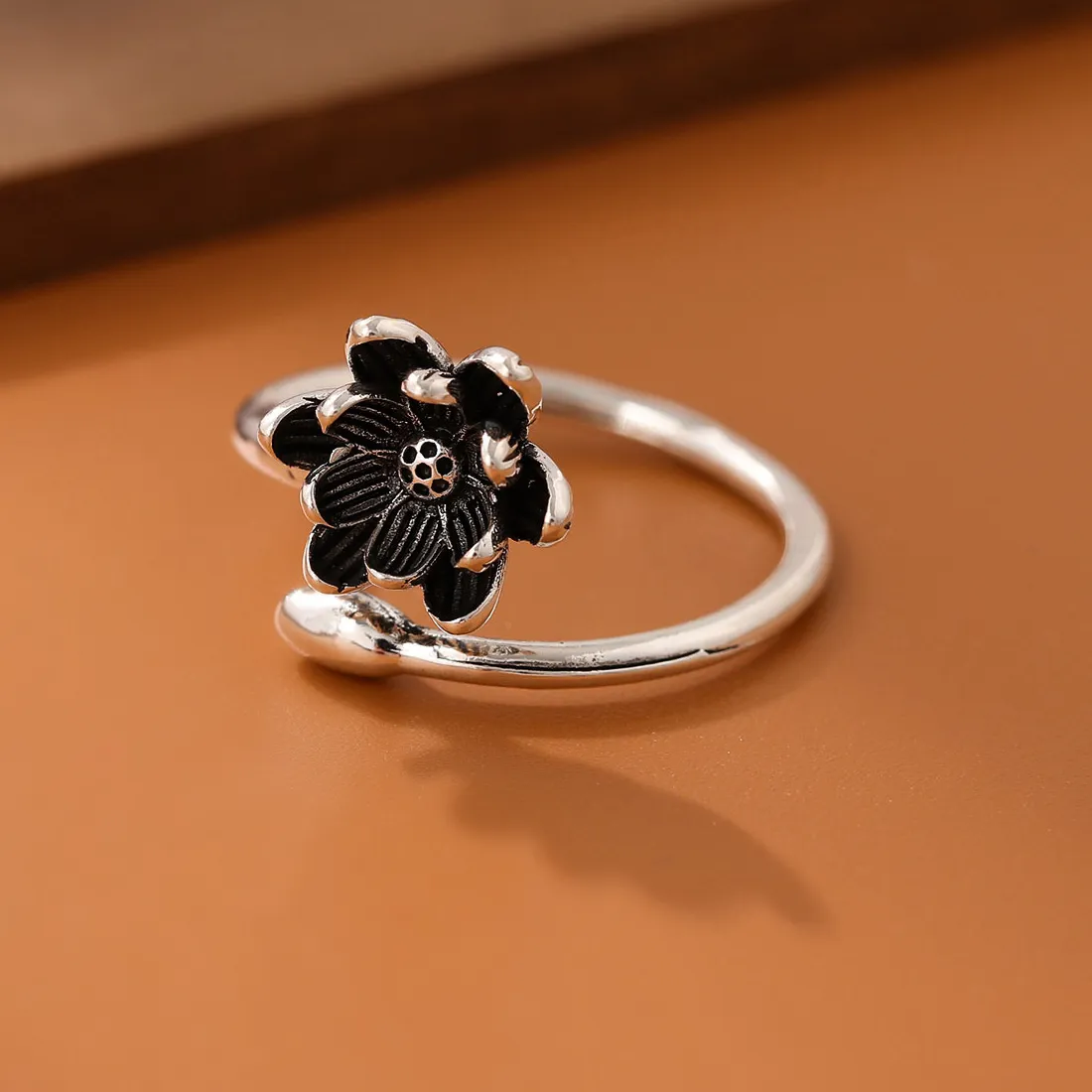 Authentic Sacred Lotus Bloom Ring: Unveiling Inner Radiance