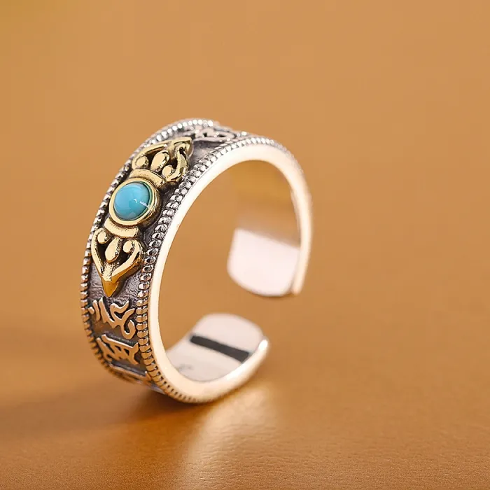 Authentic The Azure Horizon Turquoise Sacred Ring