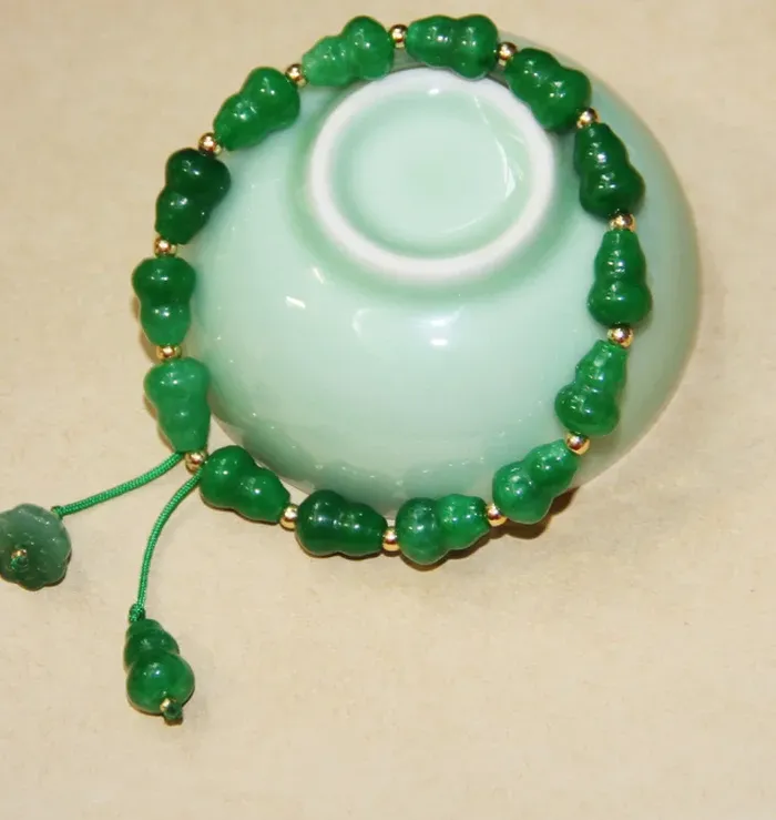 Authentic The Verdant Gourd of Abundance: A Sacred Jade Talisman