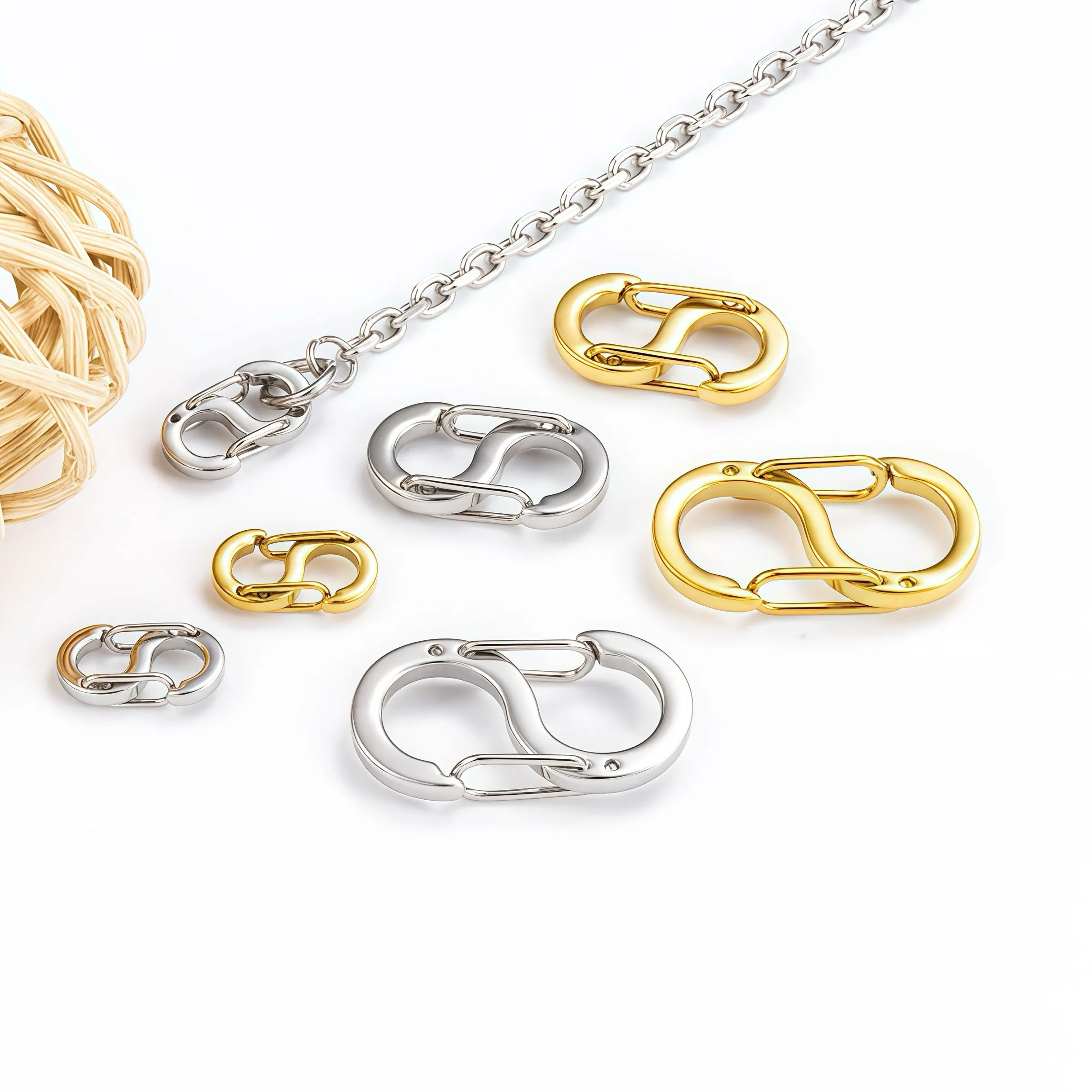 Authentic The Infinite Bond Dual- Loop Sacred Geometry Talisman