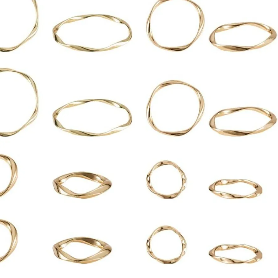 Authentic Infinite Cycles: Sacred Geometry Twist Linking Rings