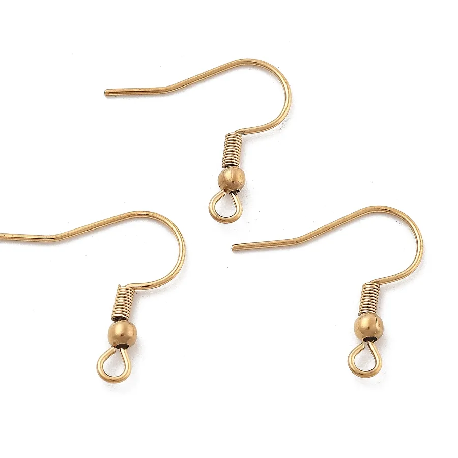 Authentic Weave Mystical Energy into Your Soul with 10 Golden Earring Hooks