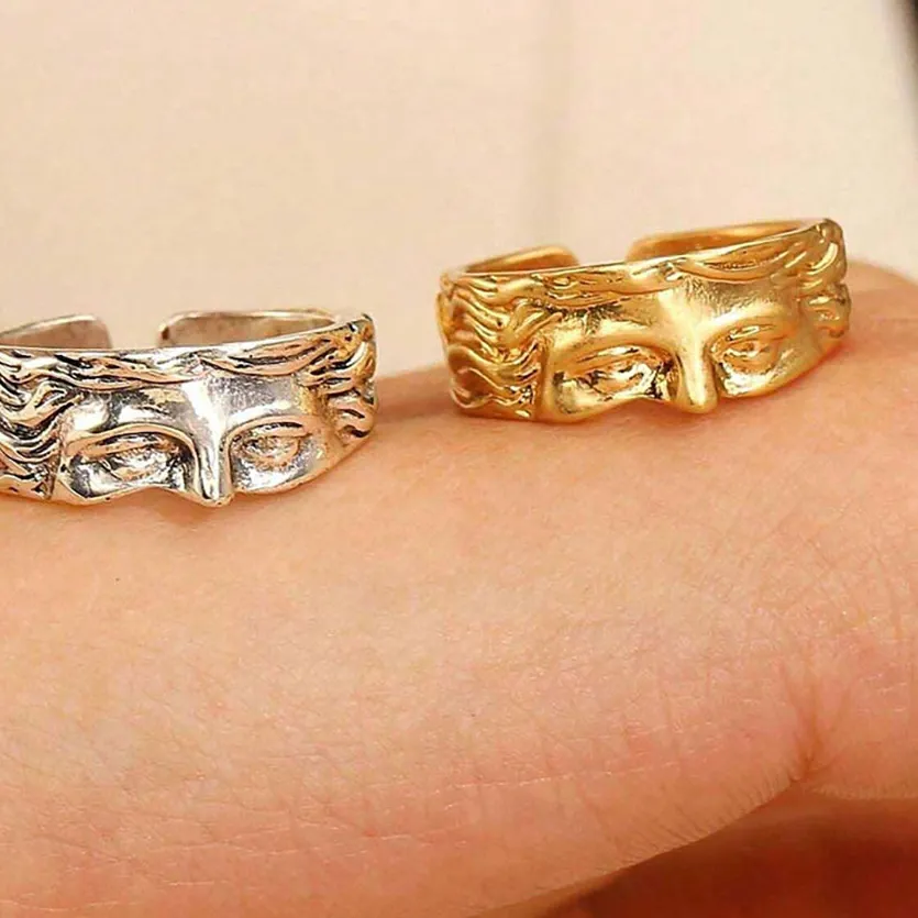 Authentic Venus Half Face Ring A Sculpted Talisman Of Beauty And Mystery