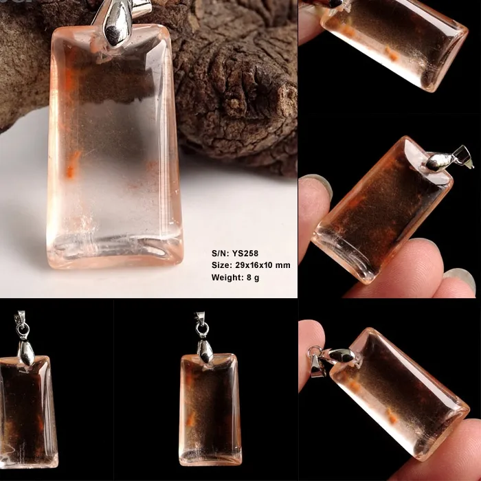 Authentic Radiant Venus Veils: Natural Rutilated Quartz Crystal Talisman
