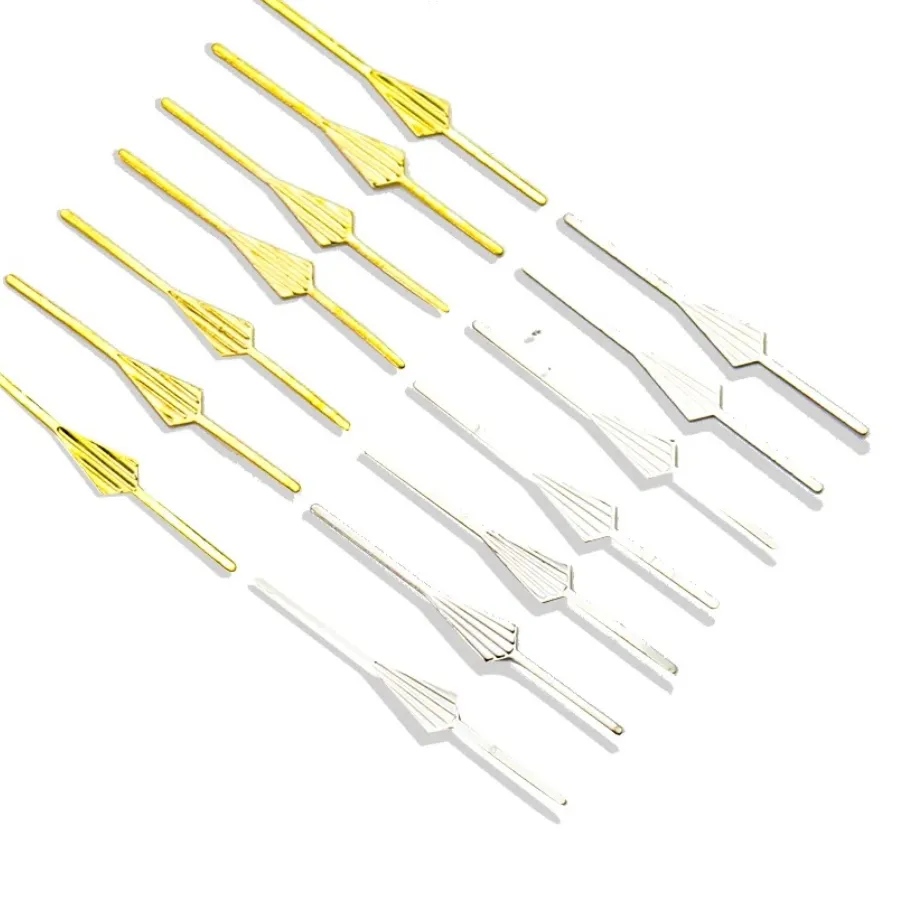 Authentic 50pcs Gold/Silver Color Metal Butterfly Clasp Jewelry Findings Pin Connecting Rod Handmade DIY Creative Jewelry Making Connector