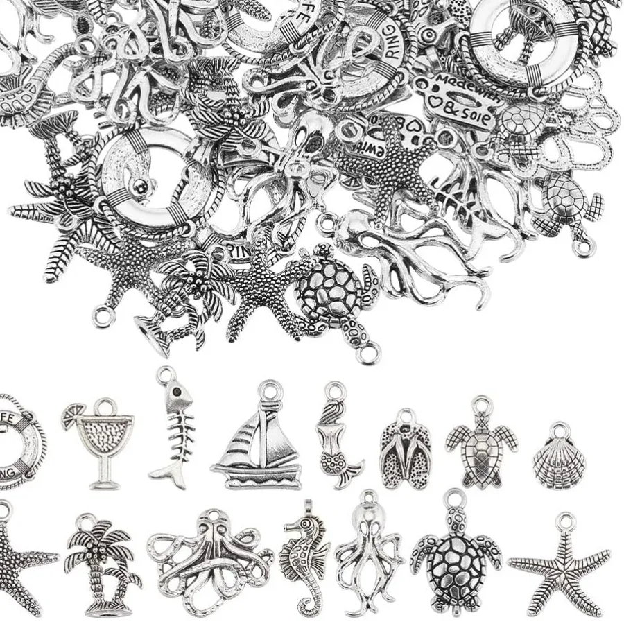 Authentic Echoes of the Abyssal Tide: A Collection of 90 Sacred Marine Talismans