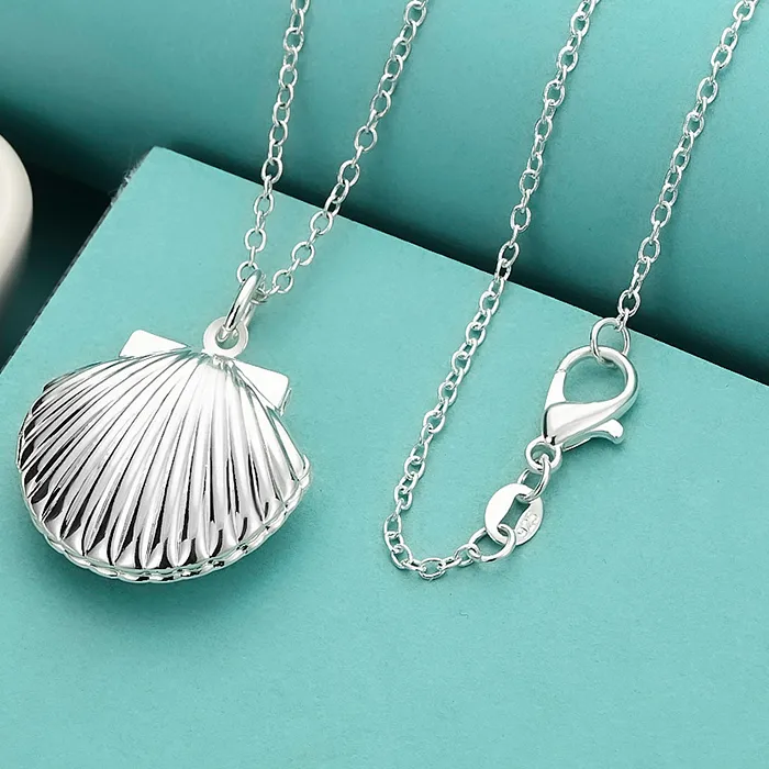 Authentic The Sanctuary Shell Locket Of Tides And Memories