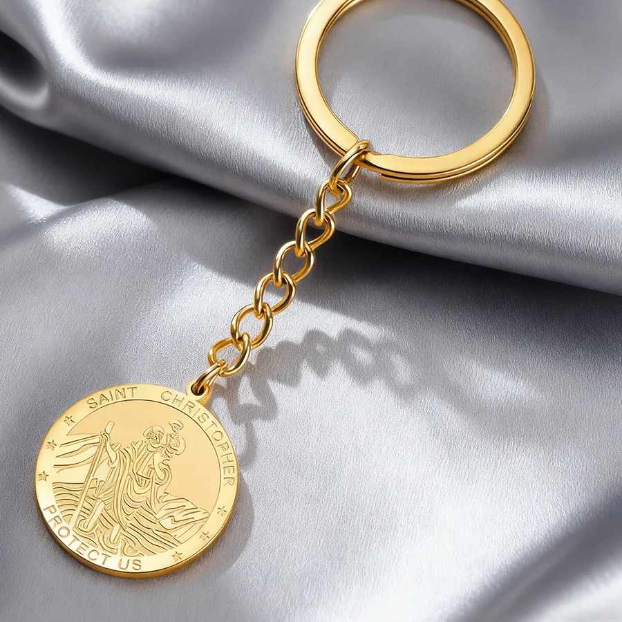 Authentic The Wayfarer's Aegis: Saint Christopher Guardian Talisman