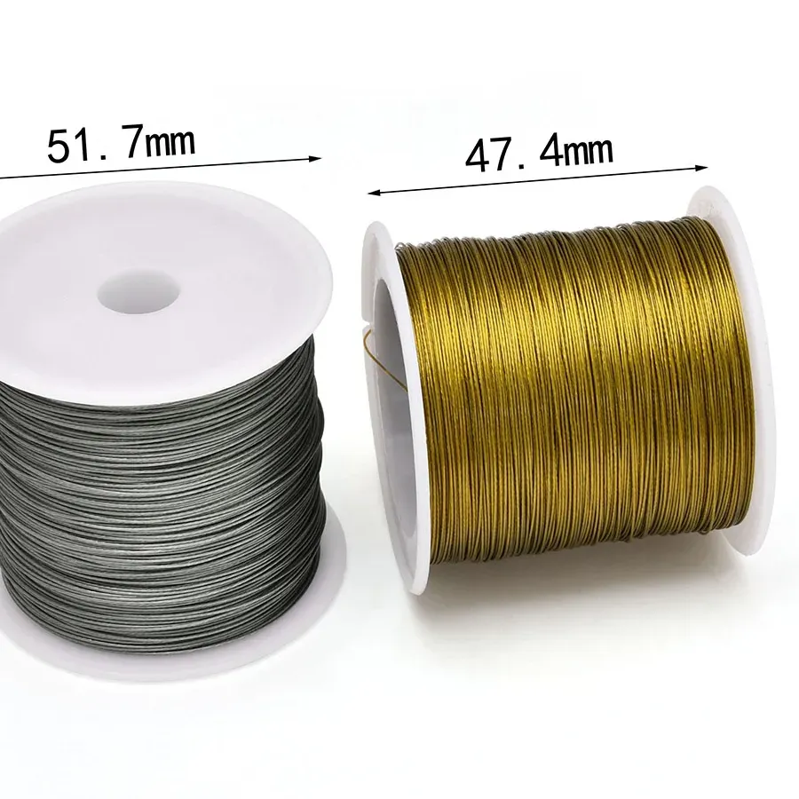 Authentic Sevenfold Protection: 100m Stainless Steel Wire for Sacred Jewelry