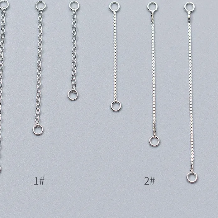 Authentic Ethereal Silver Veins: Celestial Extension Chains