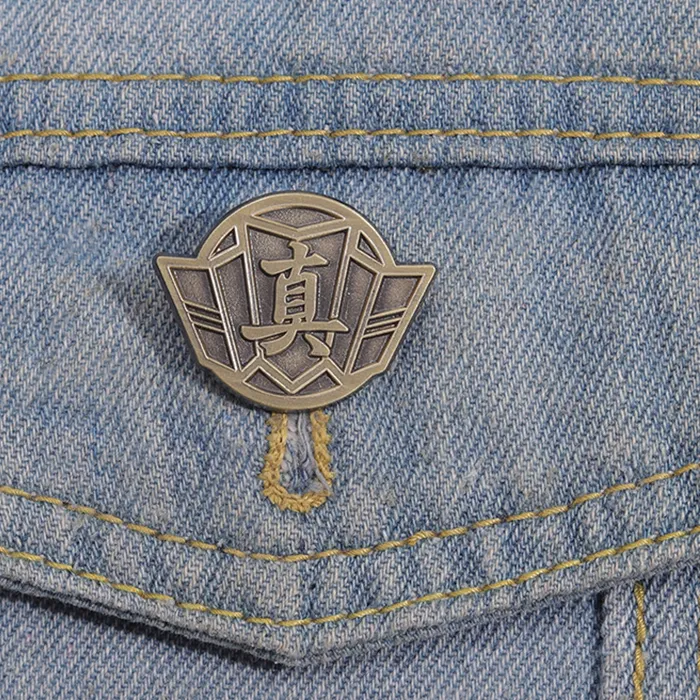 Authentic Yakuza Goro Majima Enamel Pins Custom  Brooches Lapel Badges  Japanese Game Jewelry   For Players Fans Friends