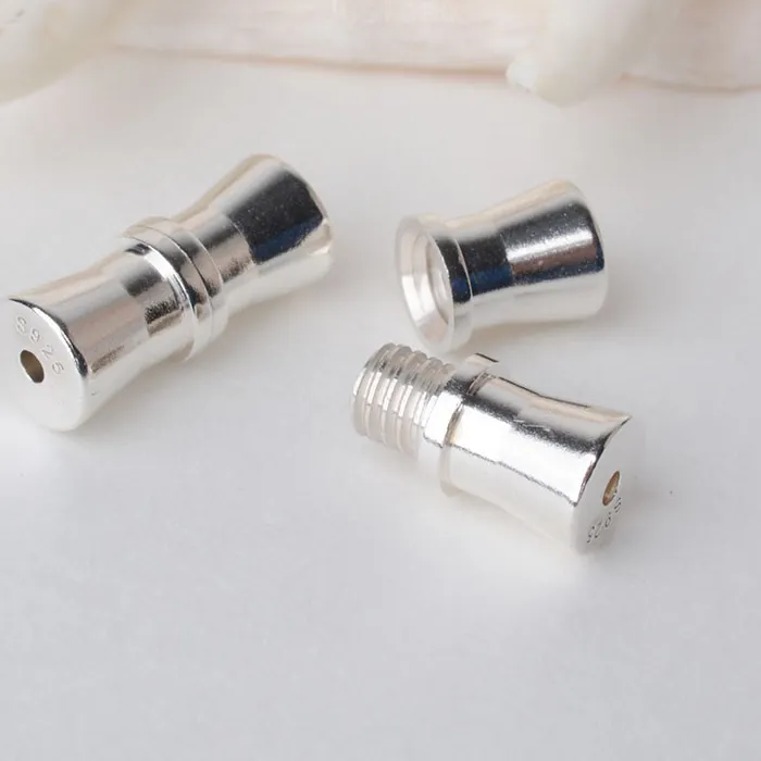 Authentic Celestial Argentum Threaded Bindings - Sacred Anchors for Infinite Connection