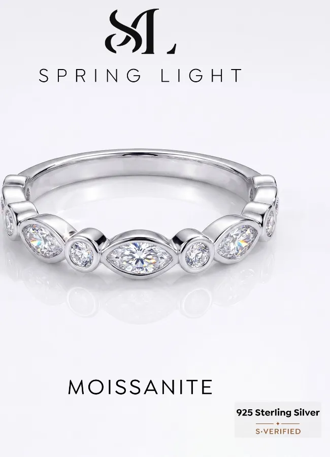 Authentic The Celestial Radiance Moissanite Solitaire