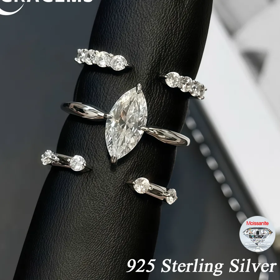 Authentic The Marquise Starlight Synergy Ring Set