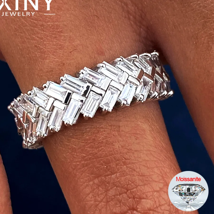Authentic The Eternal Radiance Moissanite Eternity Band