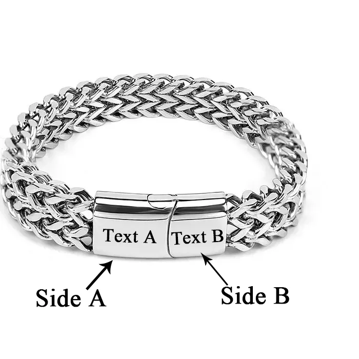 Authentic The Sovereign Anchor: Personalized Double Cuban Chain Talisman