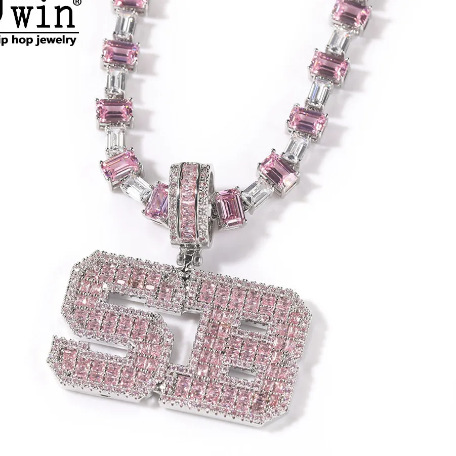 Authentic The Radiant Heart Custom Pink Baguette Talisman And Sacred Name Pendant