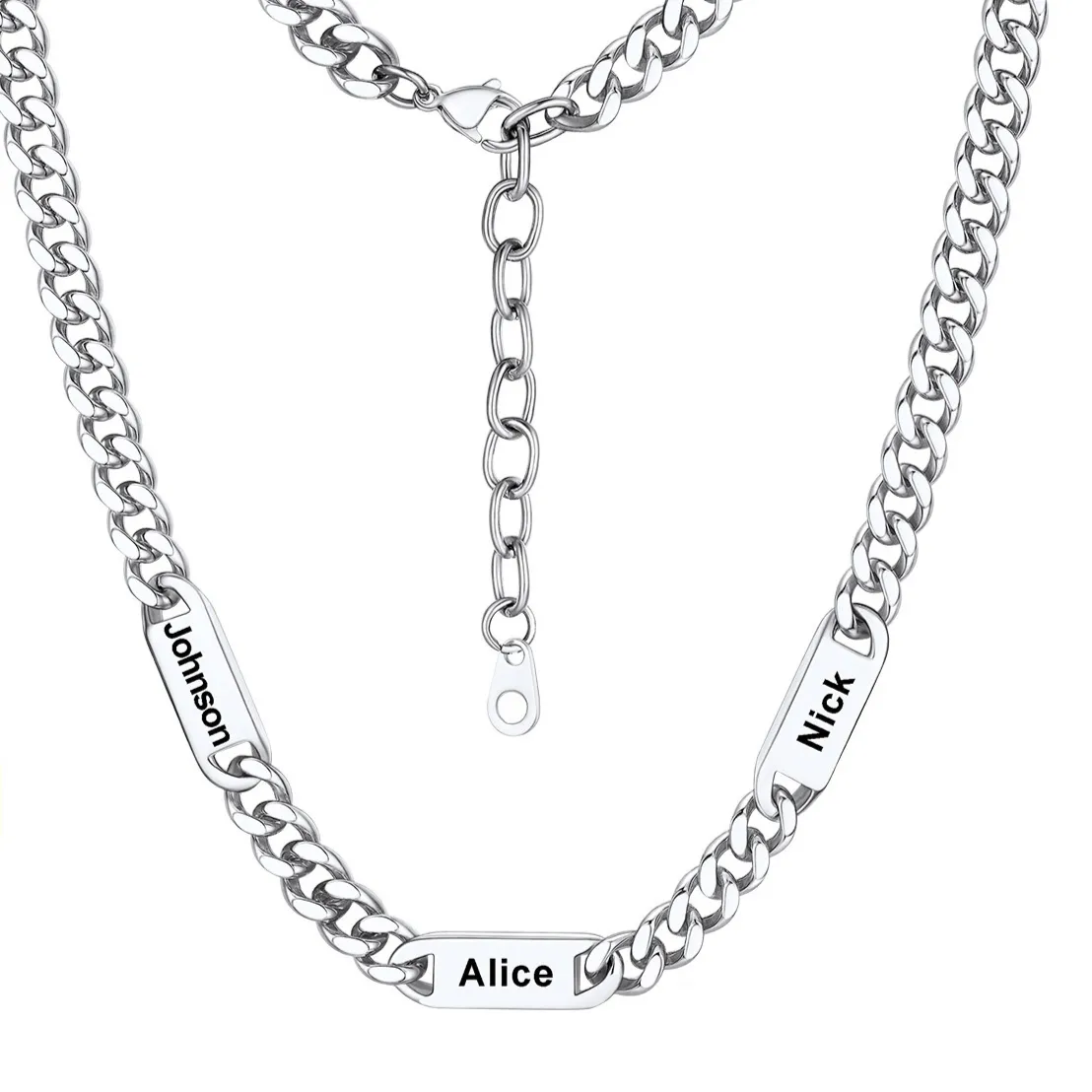 Authentic The Eternal Kinship Sigil: Custom Engraved Cuban Link Talisman