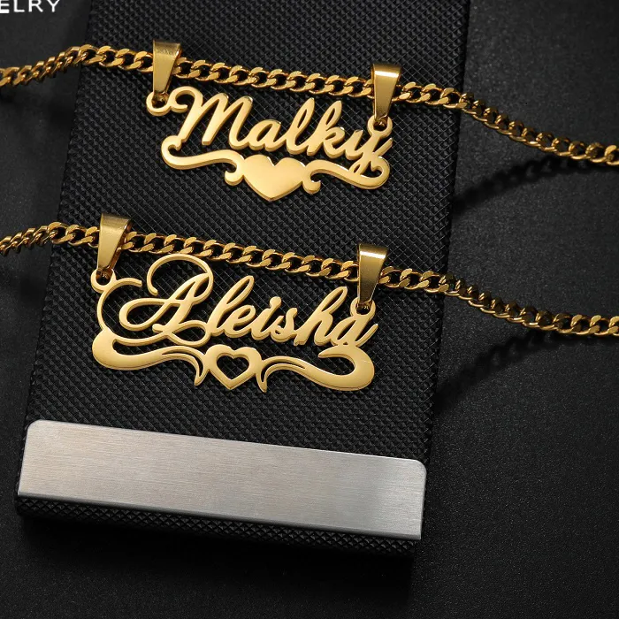 Authentic The Cipher of Identity: Bespoke Gold-Plated Nameplate and Cuban Chain Talisman