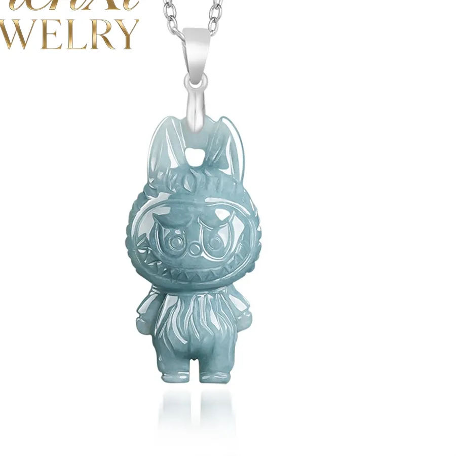 Authentic The Lunar Hare: Celestial Jadeite Guardian of Prosperity