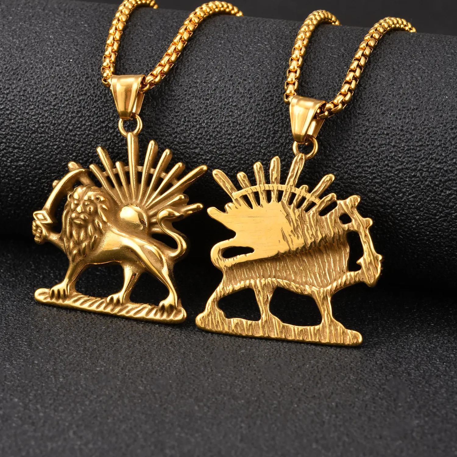Authentic Radiant Solar Majesty Lion Amulet