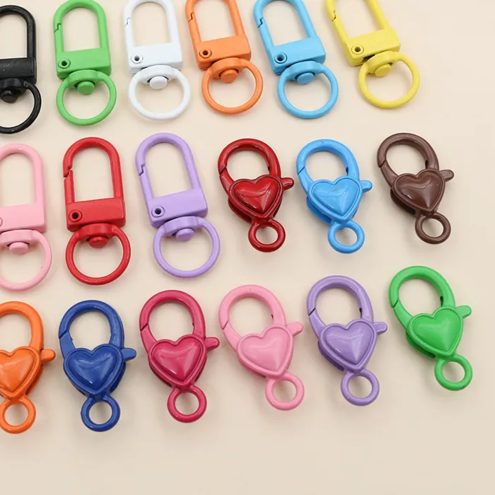 Authentic Mystic Lobster Claw Clasp Set – 10 Enchanted Snap Hooks for Sacred Jewelry