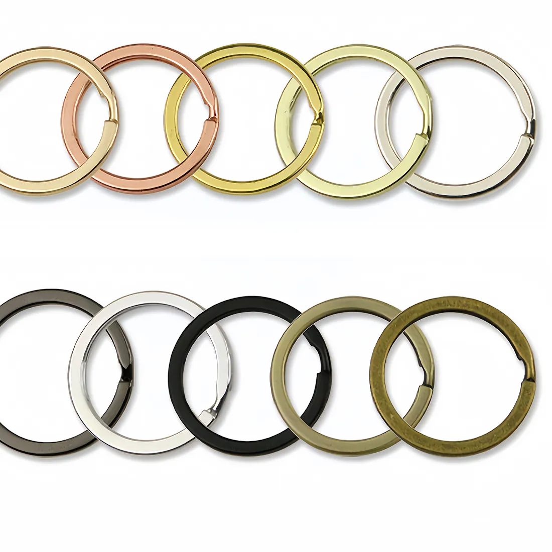Authentic Celestial Circle Key Rings – 30mm Sacred Loop for Spirit‑Bound Creations