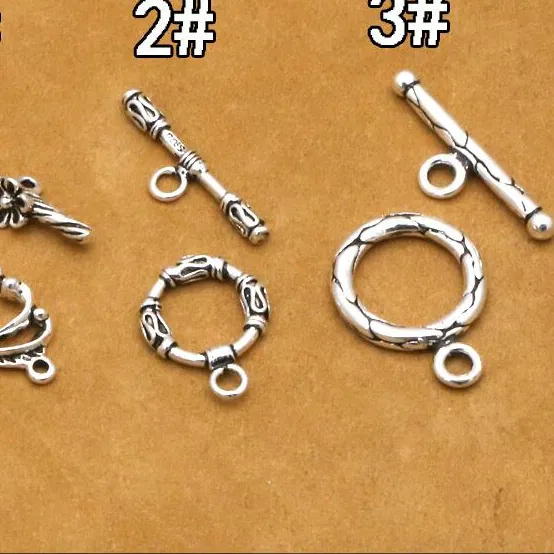 Authentic Hook of Eternity: Sterling Silver Clasp of Endless Connection