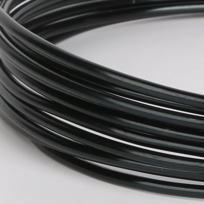 Authentic Aluminum Wire 2.5mm(10gauge) Black Silver Turquoise Purple Mix Color 3M/roll Soft Metal Floristry Wire for DIY Jewelry Findings