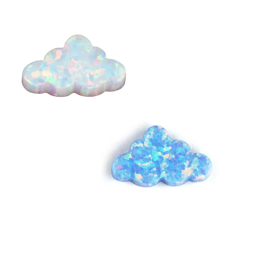 Authentic Celestial Azure Cloud Beads Woven from Starlight