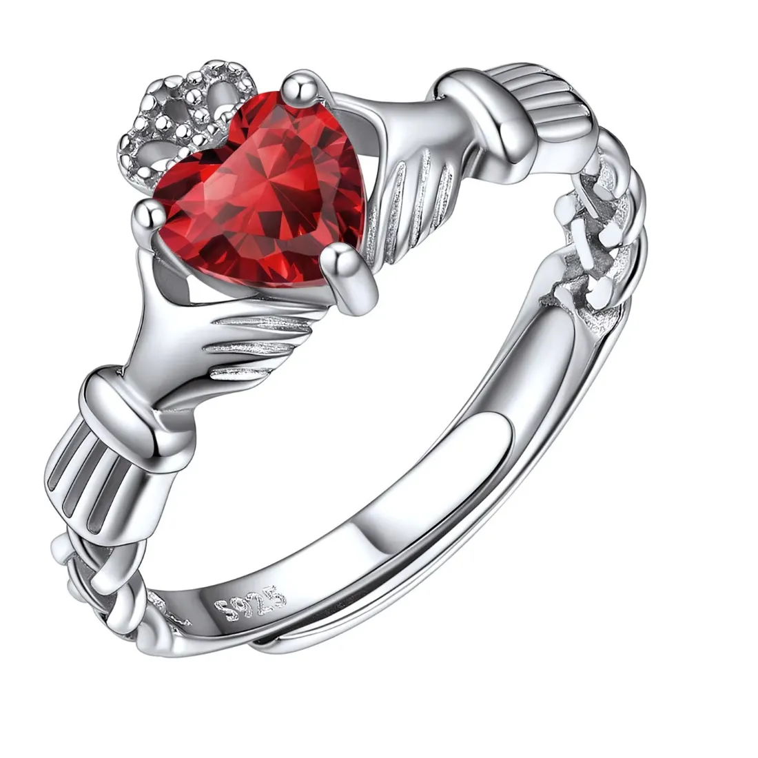 Authentic The Eternal Claddagh: A Vessel of Love and Celestial Light