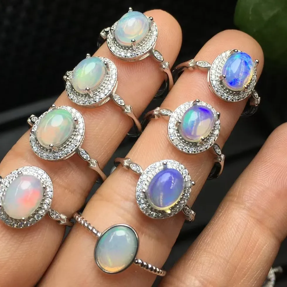 Authentic The Opal Butterfly Ring of Transformation and Light