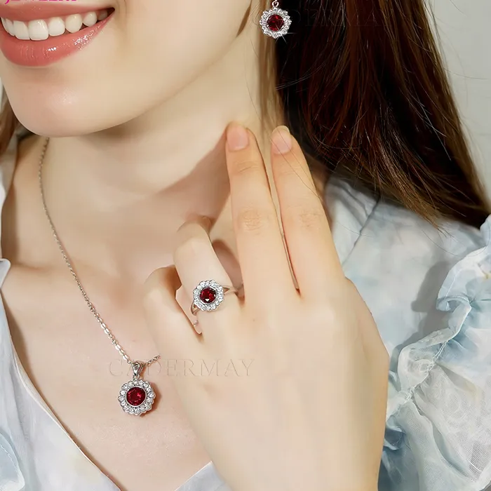 Authentic Lab Ruby's Golden Radiance: Empowering Love and Joy