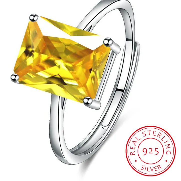 Authentic The Golden Ray Citrine Sacred Geometry Ring