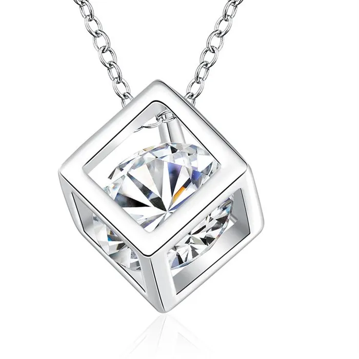 Authentic Fashion 925 Sterling Silver 18-24 Inches Fine 28MM Round Necklace For Women Charm Wedding Party Favor Jewelry Accessories