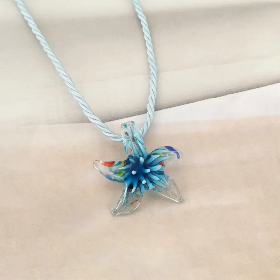 Authentic Boho Seastar Chain Necklace Gold Plated Star Necklace Starfish Pendant Necklace For Women Jewelry Gifts