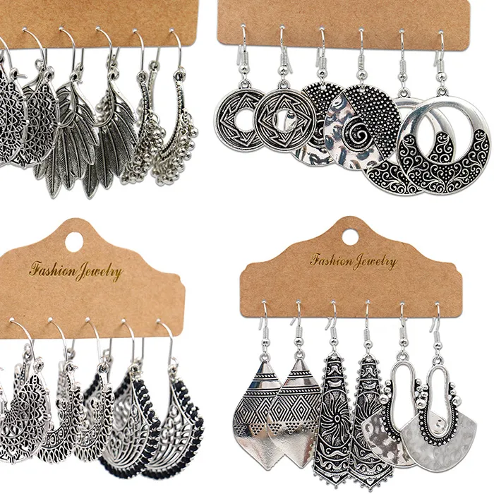 Authentic Whispering Echoes Gypsy Leaf and Bell Talismanic Earrings
