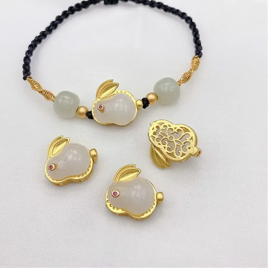 Authentic The Lunar Blossom Rabbit Talisman Of Fertility And Renewal