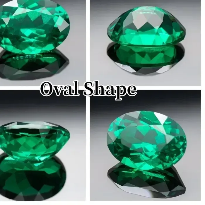 Authentic Lab Grown Colombia Emerald Asscher Cut Gems For Diy Jewelry Making Inlay Rings Pendant Earrings Materials Selectable Certificate