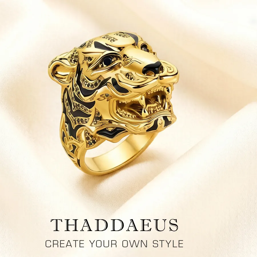 Authentic The Golden Tiger's Mystical Embrace