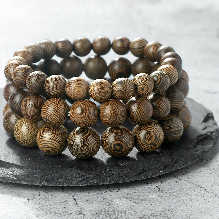 Authentic Sacred Himalayan Wood Meditation Rosary And Mindfulness Talisman