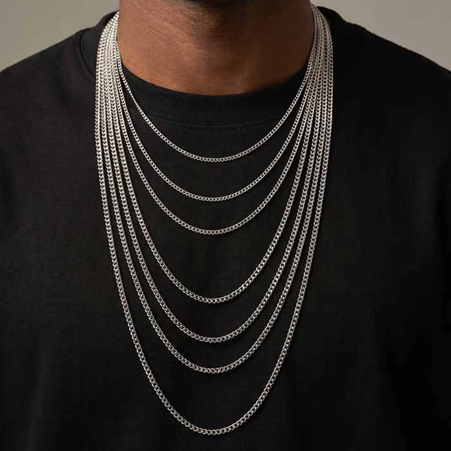 Authentic The Eternal Silver Conduit Classic Link Chain