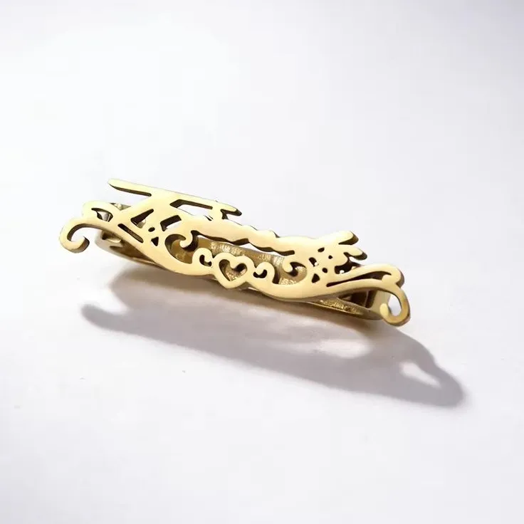 Authentic Chandler Custom Name Watch Band Sliders, Traditional Chinese Dragon Phoenix & Heart Filigree Design Watch Charm