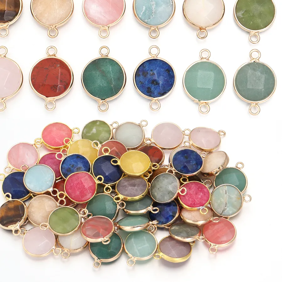 Authentic Twin Hearts of Love: Faceted Rose Quartz, Lapis Lazuli, and Jade Pendants