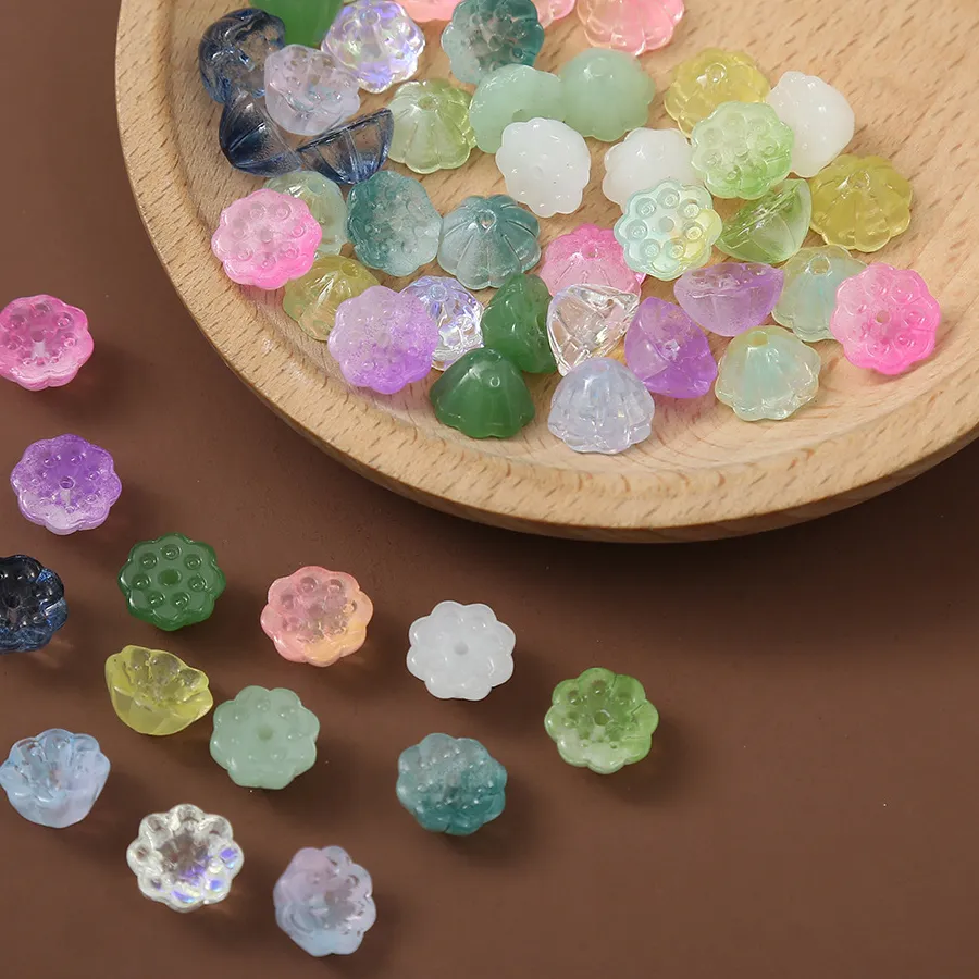 Authentic 10pcs DIY Natural Jade Agate Lotus Seedpod Beads Accessories Real Jewelry Gemstone Stone Amulet Luxury Best Selling