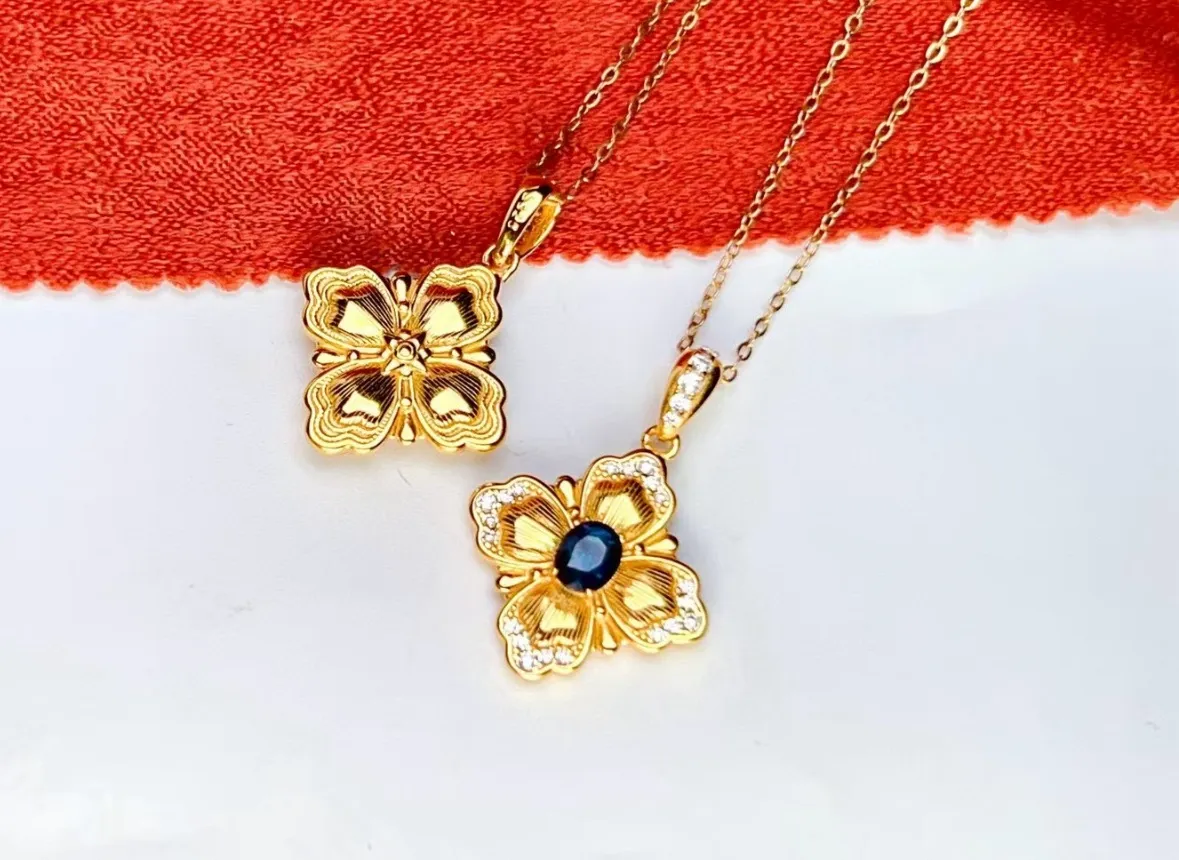 Authentic Certificate 925 Silver Natural Sapphire Bezel Setting Necklace Daisy Italian Craft Sweater Chain Women Fine Jewelry Dropshipping