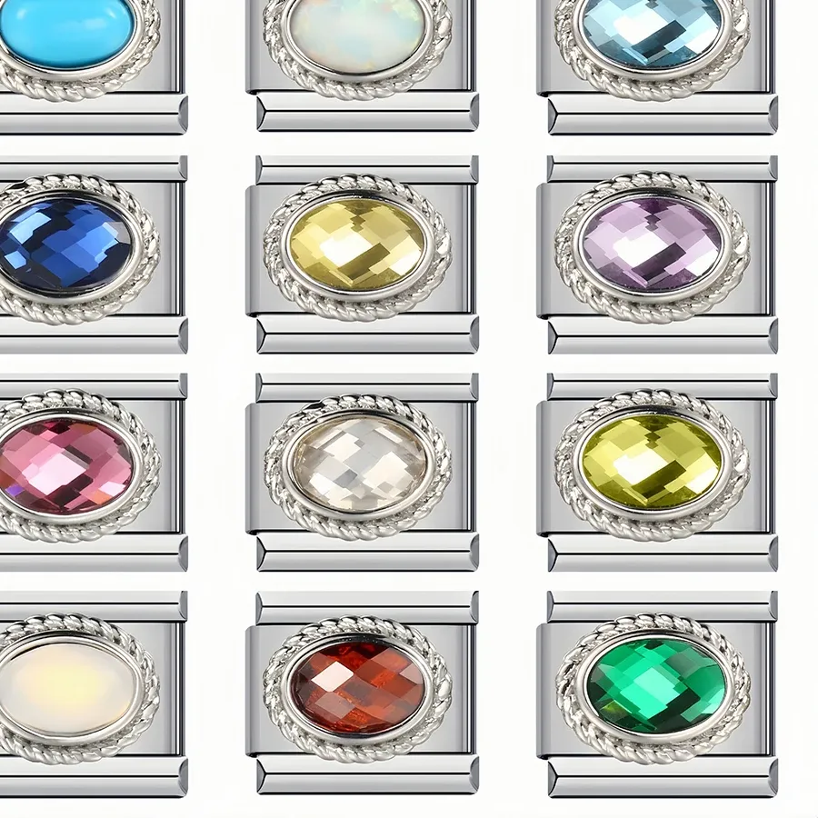 Authentic Talismanic Birthstone Links: A Chain of Celestial Protection