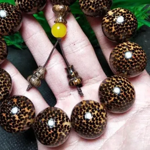 Authentic South American Snake Scale Wooden Bracelet 2.0mm Men's Balls Hand String Longjia Wood Log Rosewood Fashion Literary Play Jewelry